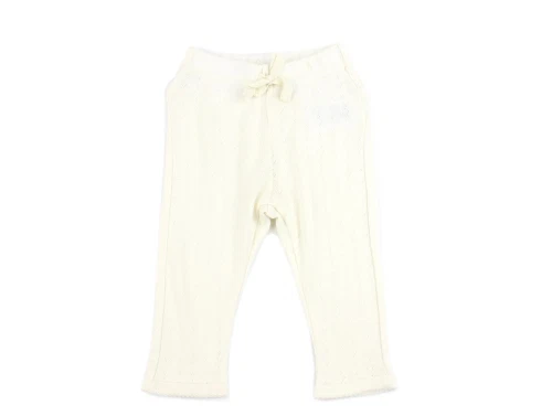 MarMar flour white pointelle bukser Pitti modal